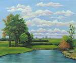 The Pond At The Arboretum